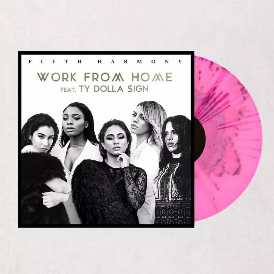 Fifth Harmony - Work From Home feat. Ty Dolla $ign  (Pink Splatter Vinyl) - Image 2