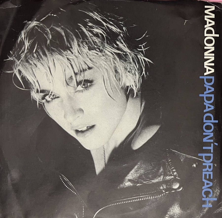 Madonna - Papa Don't Preach / Pretender **Used 7 inch**