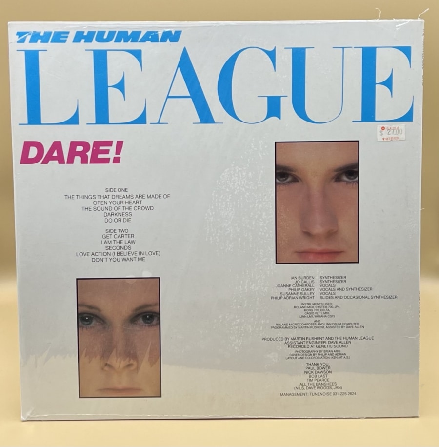 The Human League - Dare! (Near Mint) ***Used Vinyl LP*** - Image 3