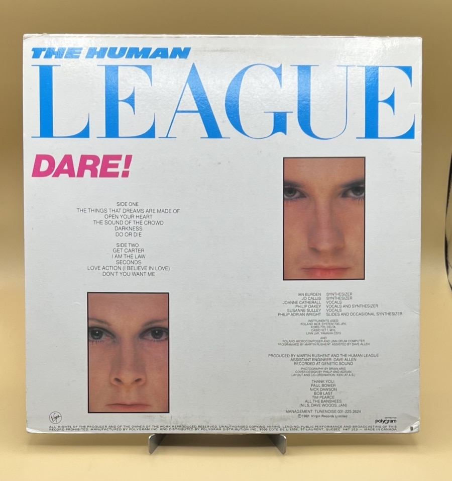 The Human League - Dare! ***Used Vinyl LP*** - Image 3