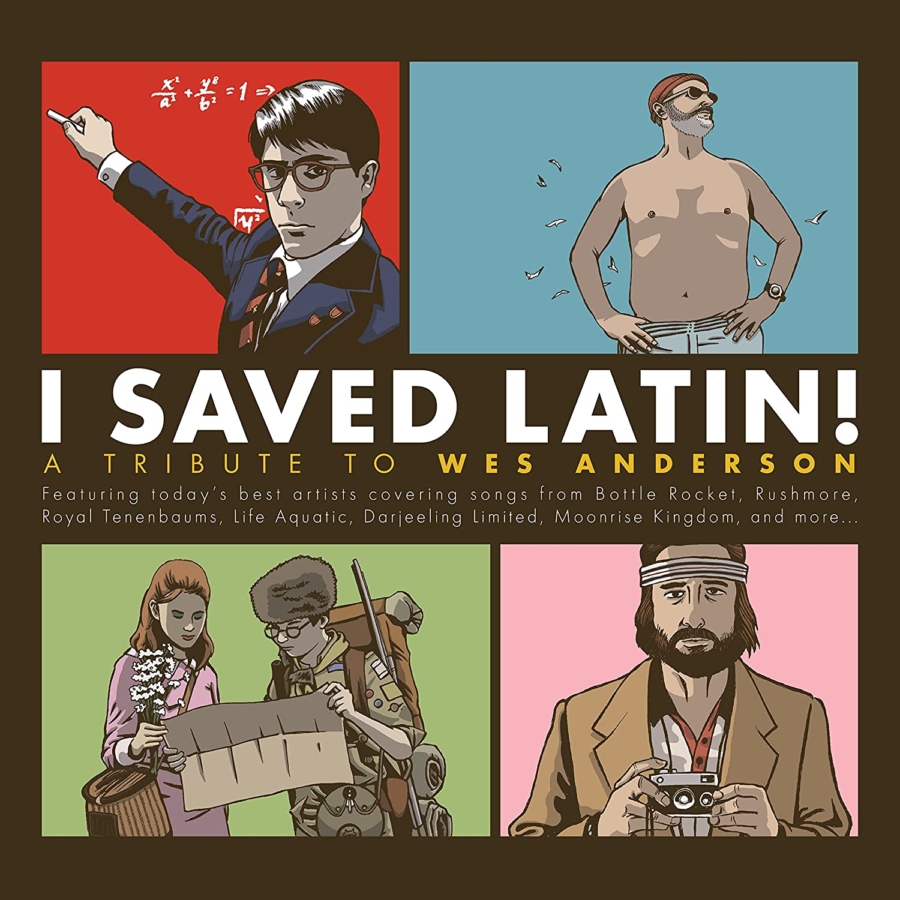 I Saved Latin: Tribute to Wes Anderson 2 LP (Gold & Red Coloured Vinyl)