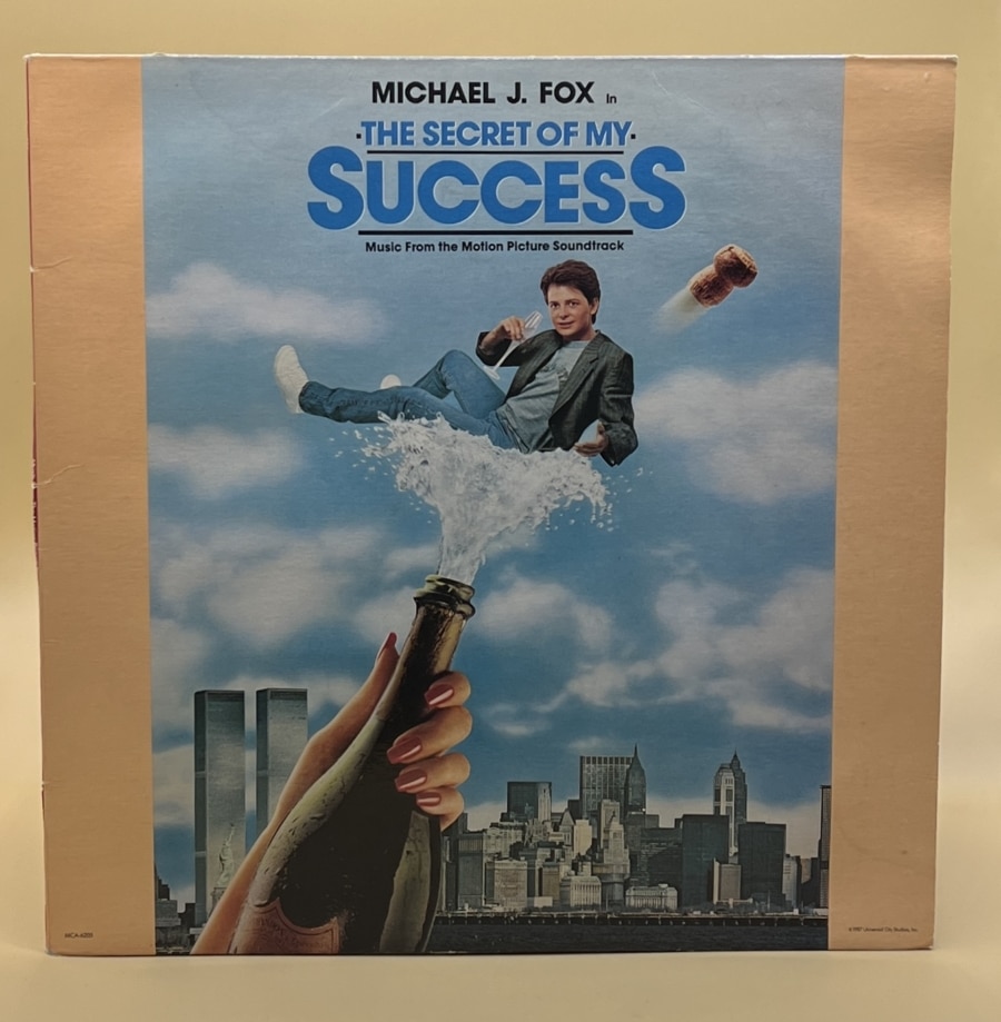 The Secret of My Success - Motion Picture Soundtrack **Used Vinyl LP** - Image 2