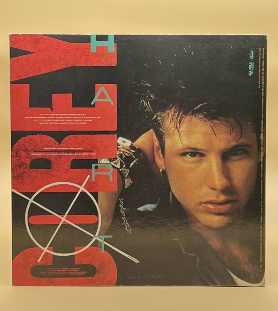 Corey Hart  - Boy In The Box w/ Poster **Used Vinyl LP** - Image 7