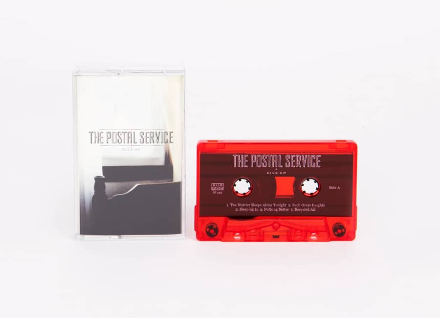 The Postal Service - Give Up (Transparent Red Cassette)