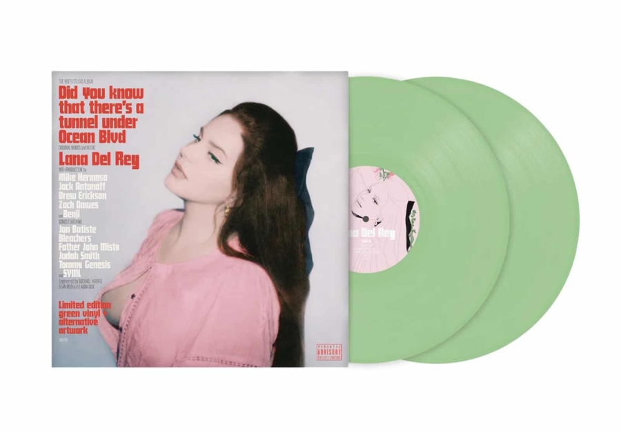 Lana del Rey -  Did You Know That There's a Tunnel Under Ocean Blvd (Green 2LP Vinyl) - Image 2