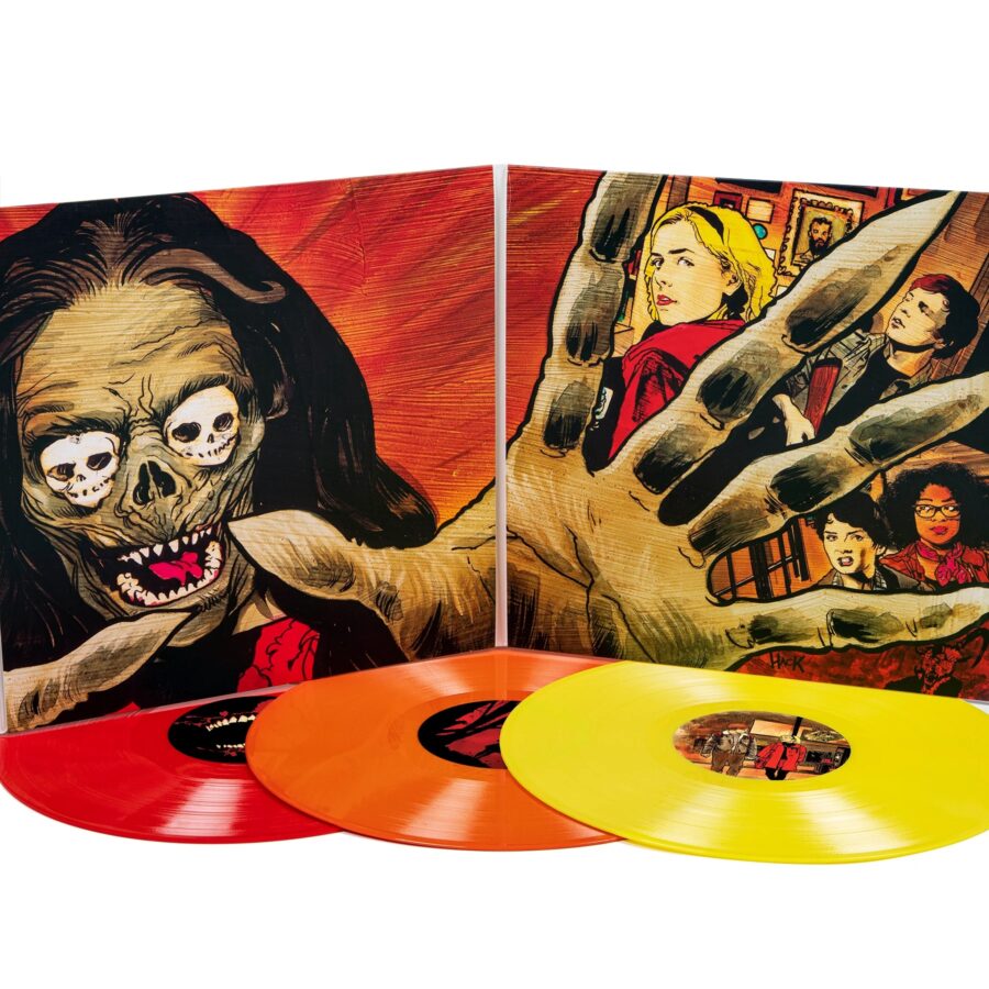 Chilling Adventures of Sabrina - Original Television Score and Soundtrack Season 1 (Parts 1 & 2) - 180g Red Orange and Yellow 3LP Vinyl - Image 3