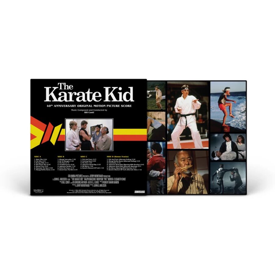 Karate Kid: 40th Anniversary Original Score (2LP Cloudy Clear Vinyl) - Image 3