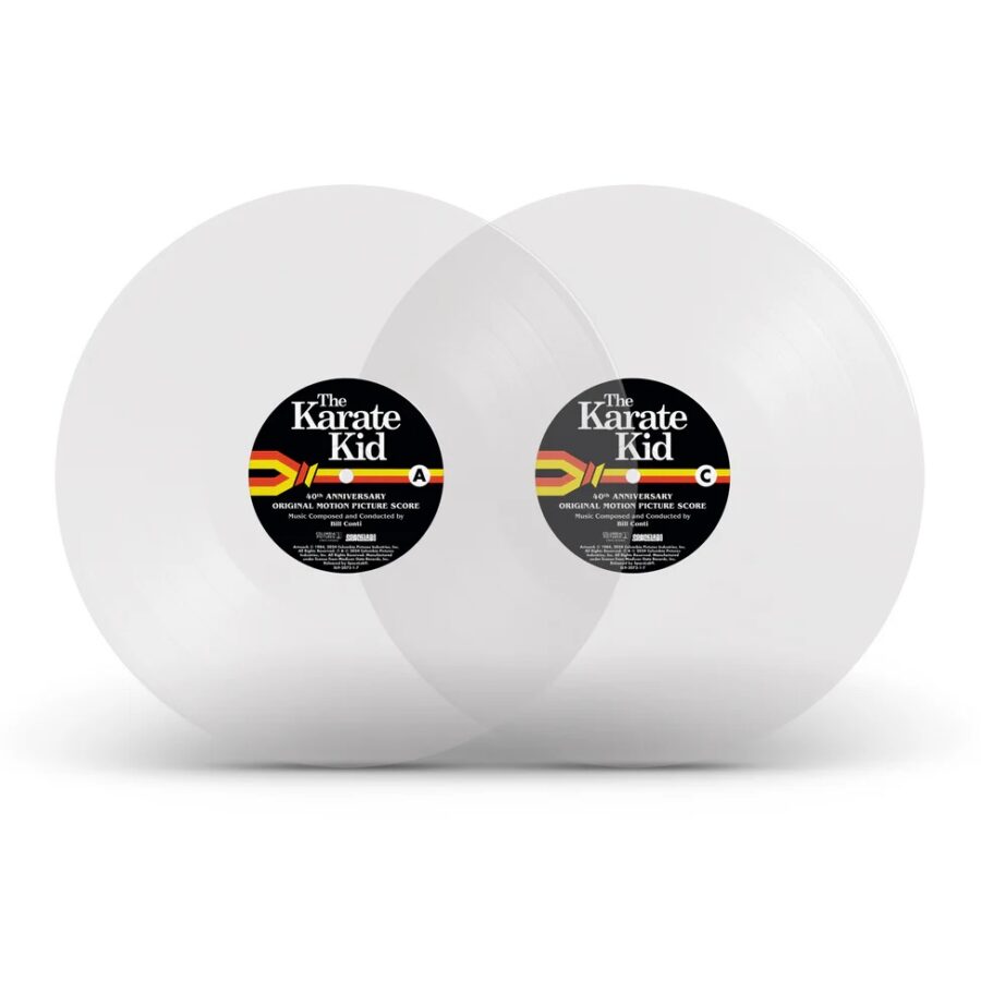 Karate Kid: 40th Anniversary Original Score (2LP Cloudy Clear Vinyl) - Image 4