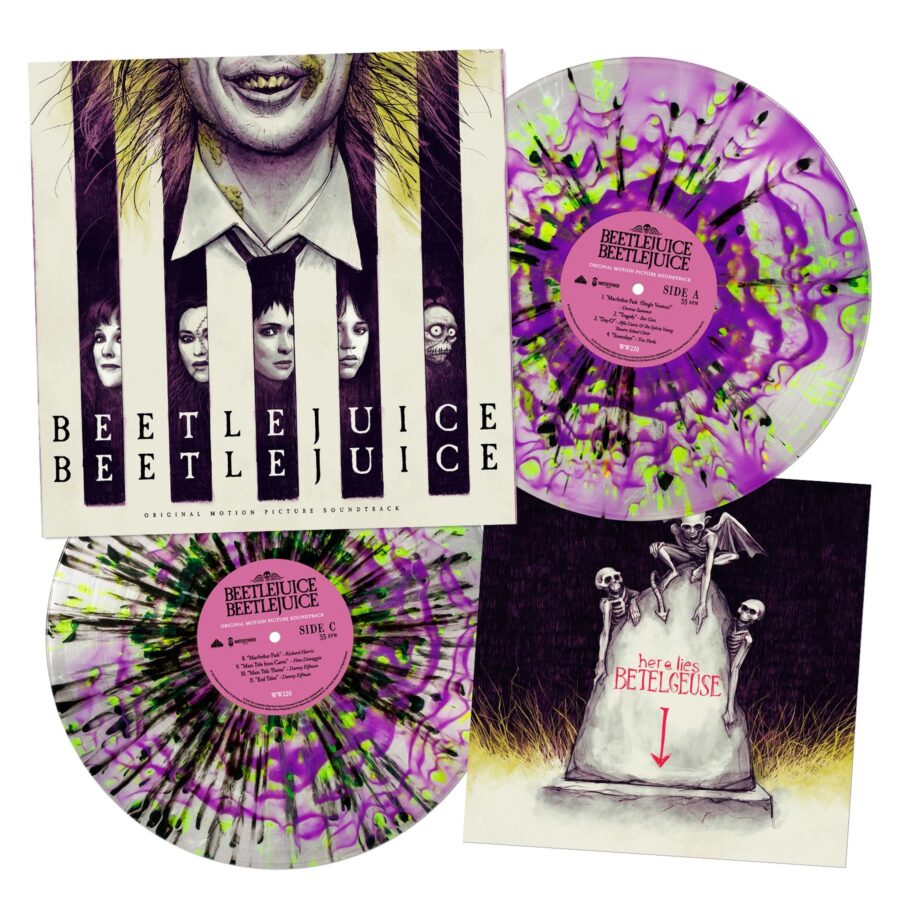 Beetlejuice Beetlejuice - Original Motion Picture Soundtrack ("Beetlejuice Splatter" 2LP Vinyl) - Image 3