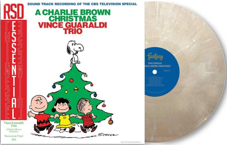 Vince Guaraldi Trio - A Charlie Brown Christmas (Snow Storm Vinyl LP) - Image 2