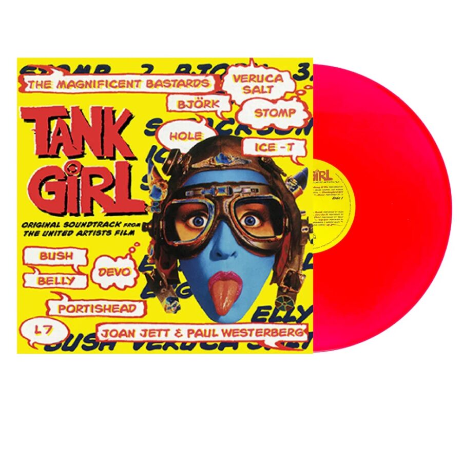 Tank Girl Original Soundtrack (Neon Coral Vinyl LP) - Image 2