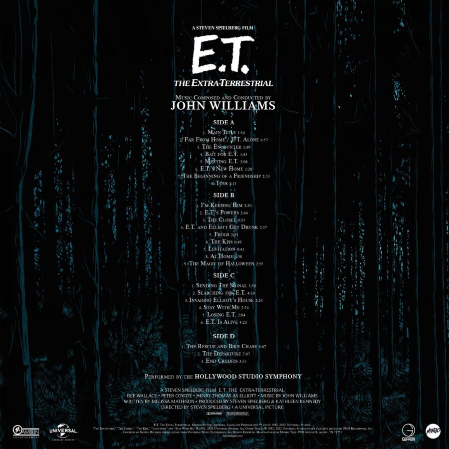 E.T. the Extra-Terrestrial - Original Motion Picture Soundtrack (2LP Full Moon Vinyl) - Image 2